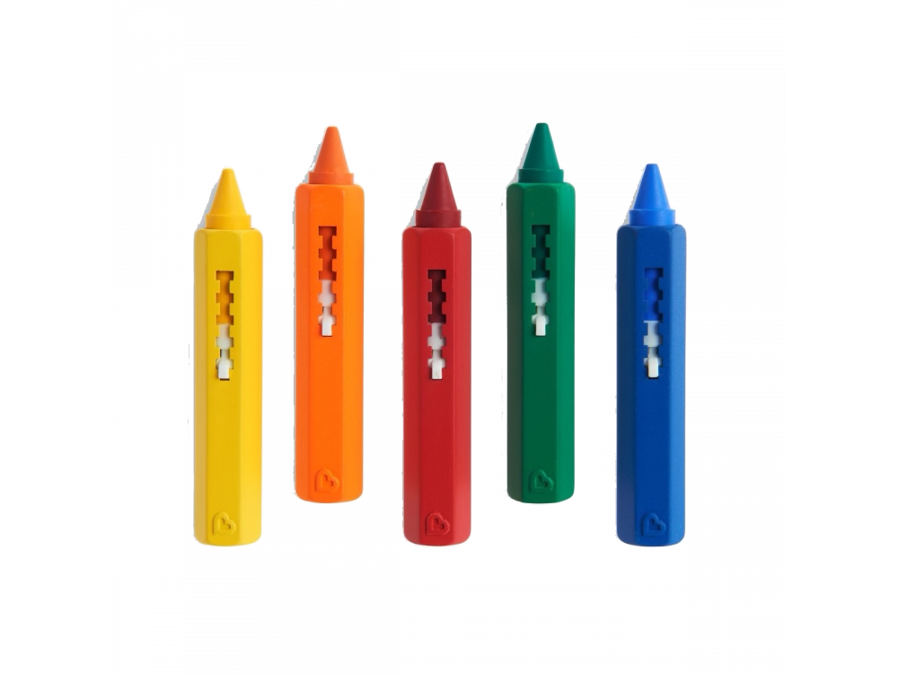 Munchkin Σετ Από 5 Πλενόμενους Μαρκαδόρους Μπάνιου