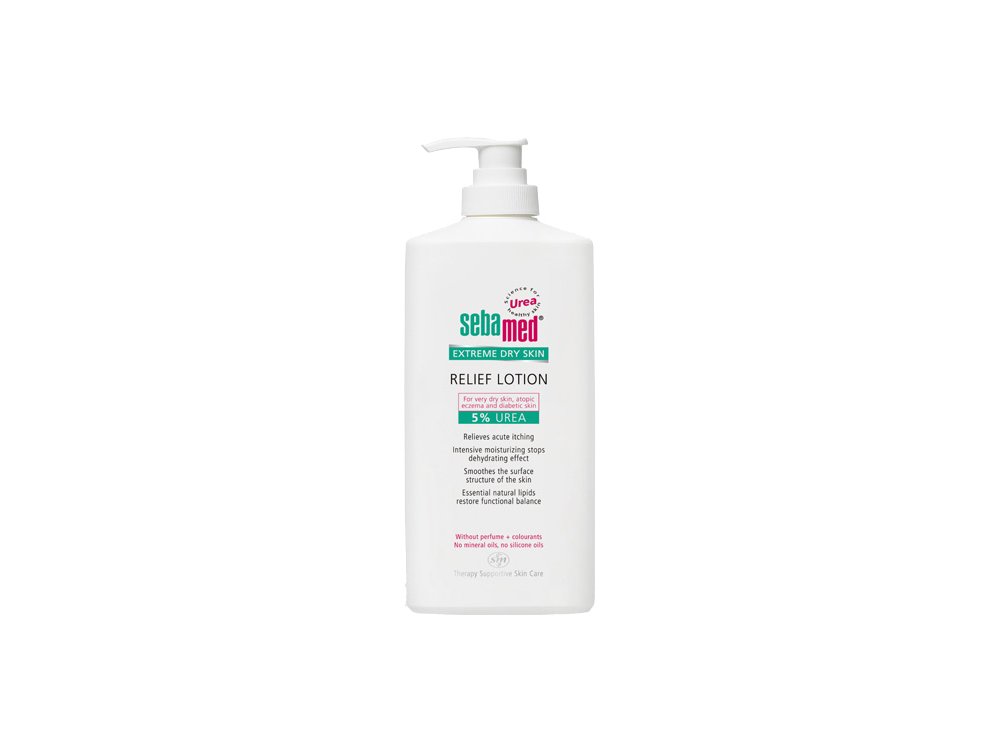 Sebamed Extreme Dry Skin Relief Lotion 5% Urea, Ανακουφιστική Λοσιόν με Ουρία για πολύ ξηρές & αφυδατωμένες επιδερμίδες, 400ml