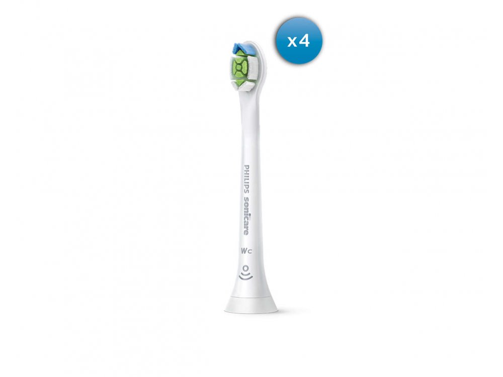 Philips Sonicare W2C Optimal White Mini HX6074/27, Ανταλλακτικά Κεφαλής Οδοντόβουρτσας, 4τμχ