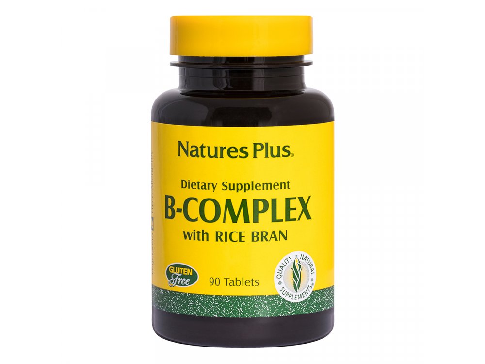 Nature's Plus B-Complex With Rice Bran 90tabs