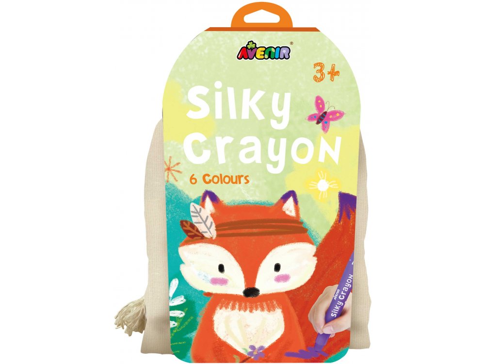 Avenir Arts & Crafts Silky Crayons Fox 6 Διαφορετικά Χρώματα