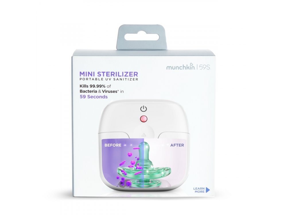 Munchkin Mini Sterilizer 59s, Φορητός Αποστειρωτής Πιπίλας