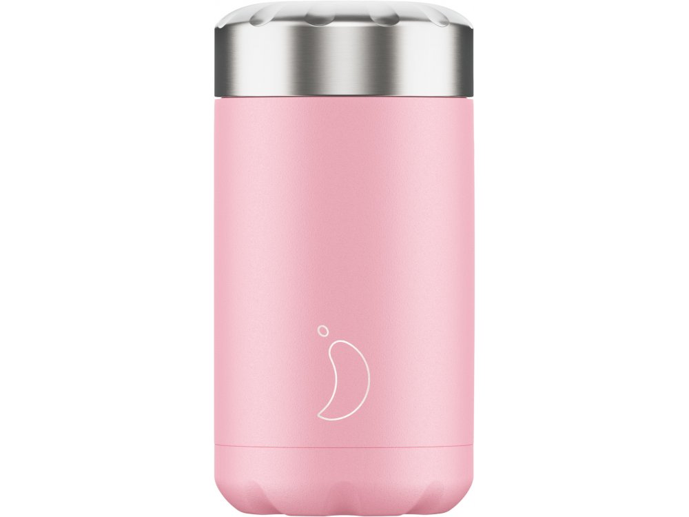 Chillys Food Pot Pastel Pink, Ανοξείδωτος Θερμός Φαγητού, 500ml