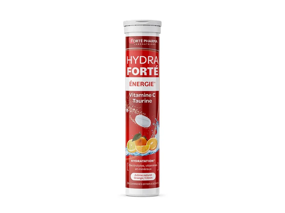 Forte Pharma Hydra Elecrolytes Energy Ηλεκτρολύτες με Βιταμίνη C για Ενέργεια 24 Αναβράζοντα Δισκία
