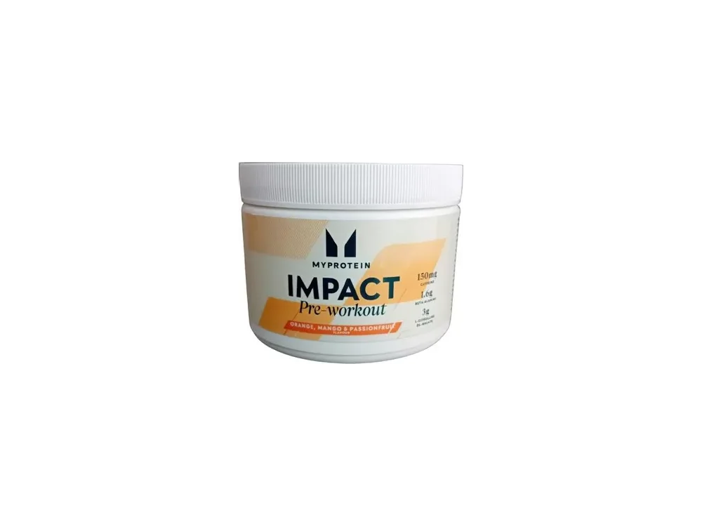 Myprotein Impact Pre Workout, Συμπλήρωμα με γεύση φρούτων, 150gr