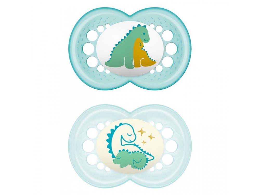 Mam Original Day & Night, Σετ Πιπίλες 6-16m, 2τεμ