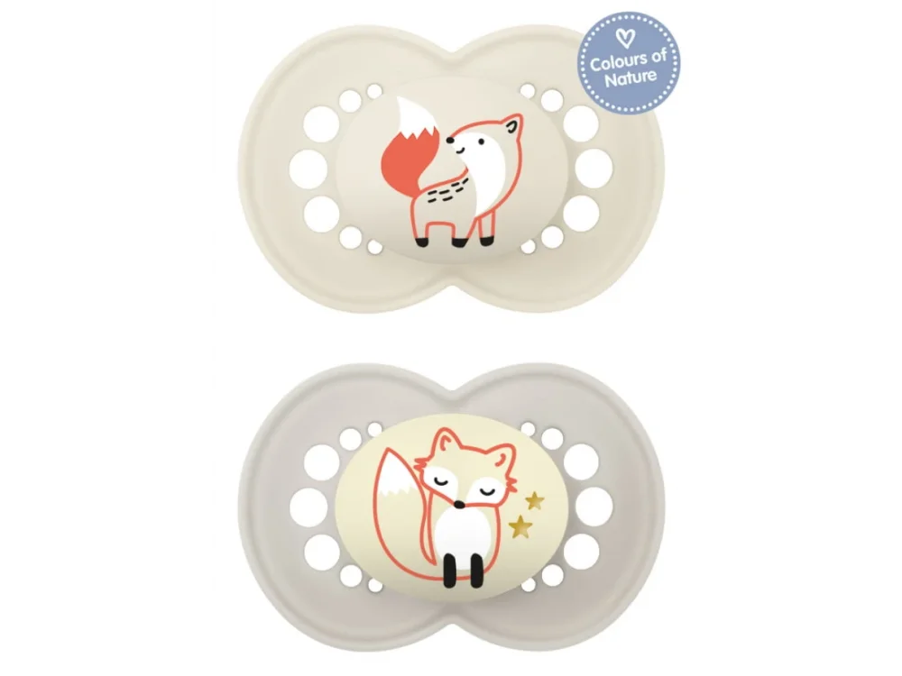 Mam Original Day & Night, Σετ Πιπίλες 6-16m, 2τεμ