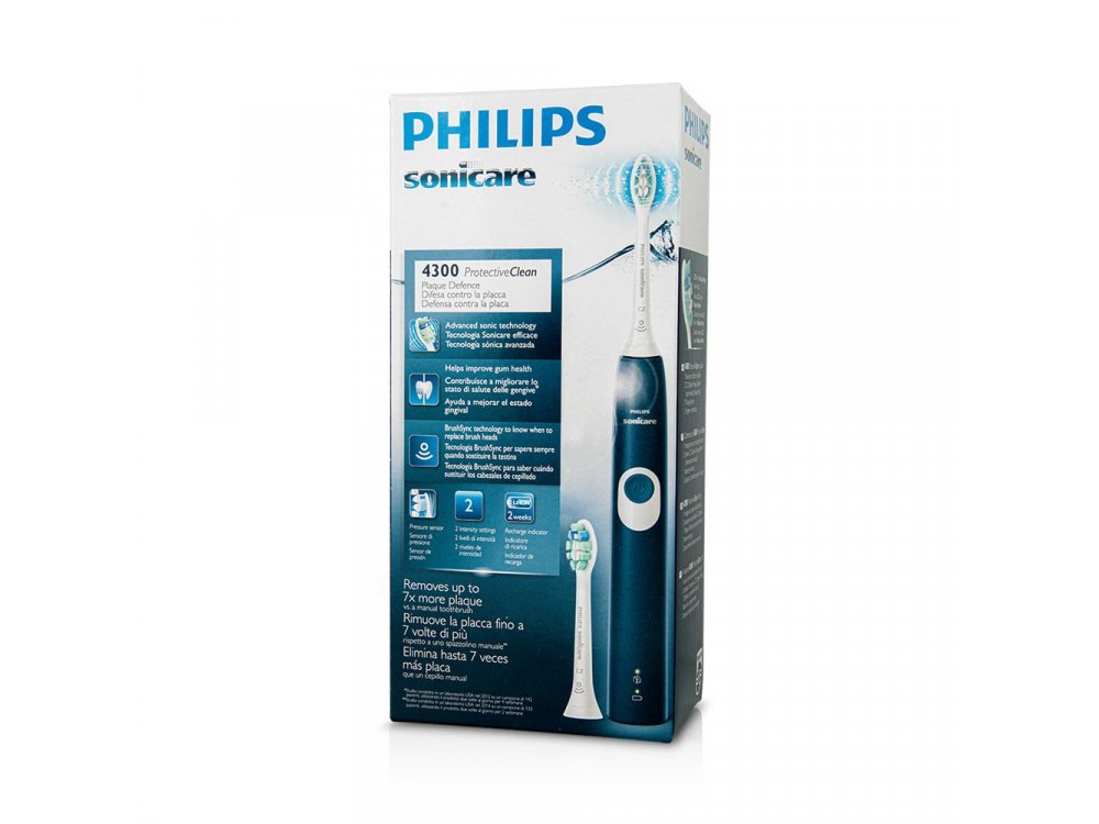 Philips Sonicare Protective Clean 4300 Blue HX6801/08, Ηλεκτρική Οδοντόβουρτσα