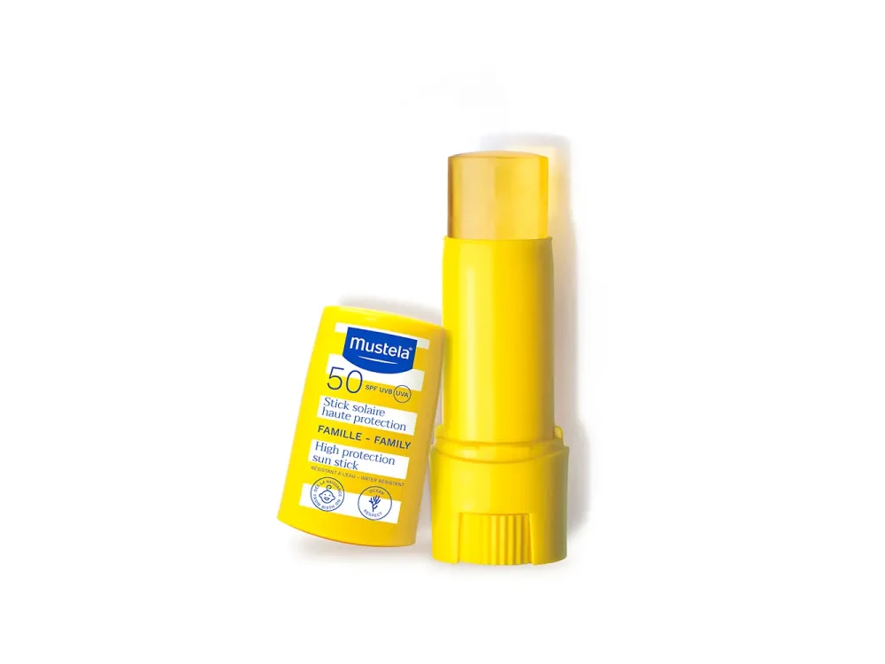 Mustela High Protection Sun Stick SPF50 Αντηλιακό Στικ Προσώπου-Σώματος, 9ml