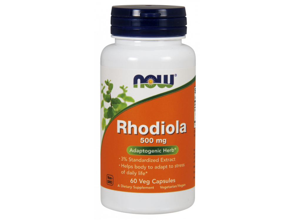 Now Foods Rhodiola 500mg,  60veg.caps