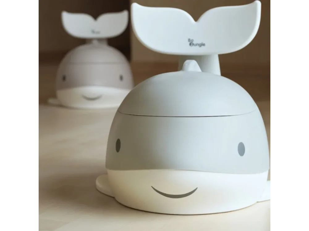 Bo Jungle: Εκπαιδευτικό γιογιό με καπάκι δελφίνι & κάθισμα- 2 σε 1-Sage Green