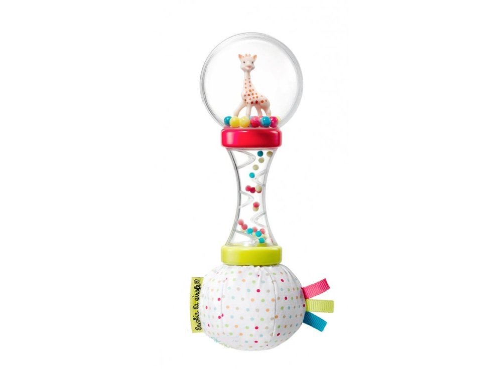 Sophie la Girafe Soft Maracas Rattle, Μαλακή Μαράκα Κουδουνίστρα, 1τμχ