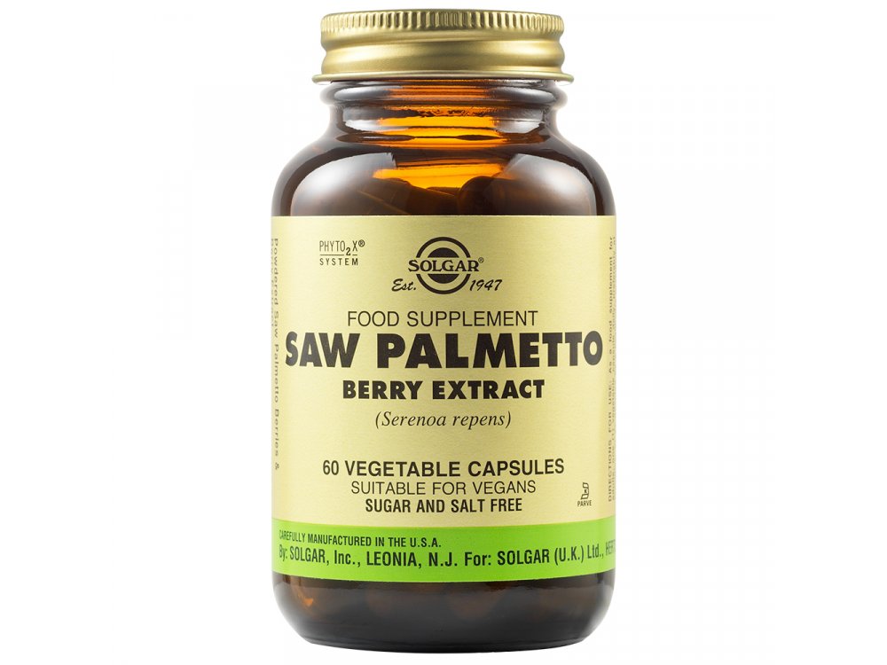 Solgar Saw Palmetto Berry Extract 60 Veg.Caps