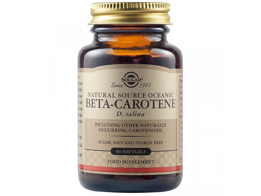 Solgar Beta-Carotene 7mg 60softgels