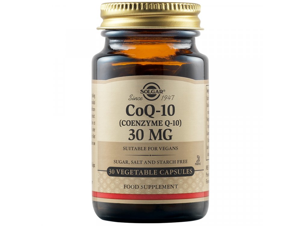 Solgar CoEnzyme Q-10 30mg 30Vegs.Caps