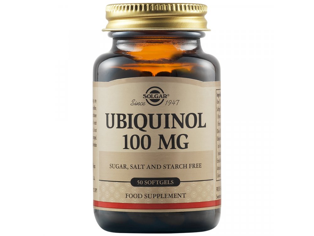 solgar Ubiquinol 100mg 50softgels