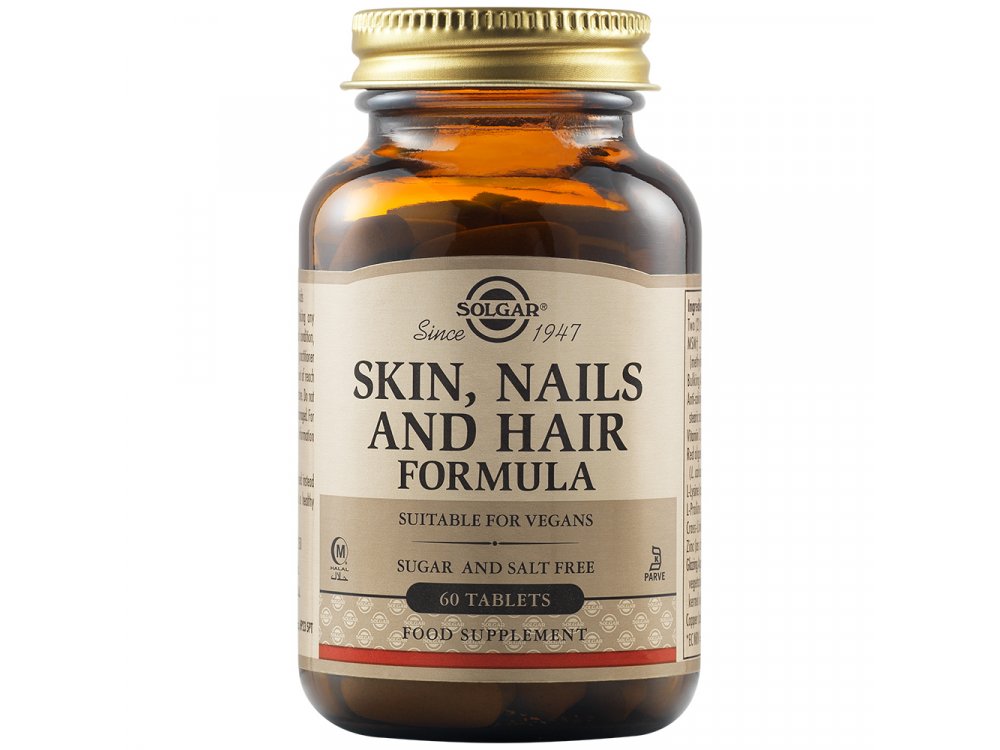Solgar Skin, Nails & Hair Formula 60tabs