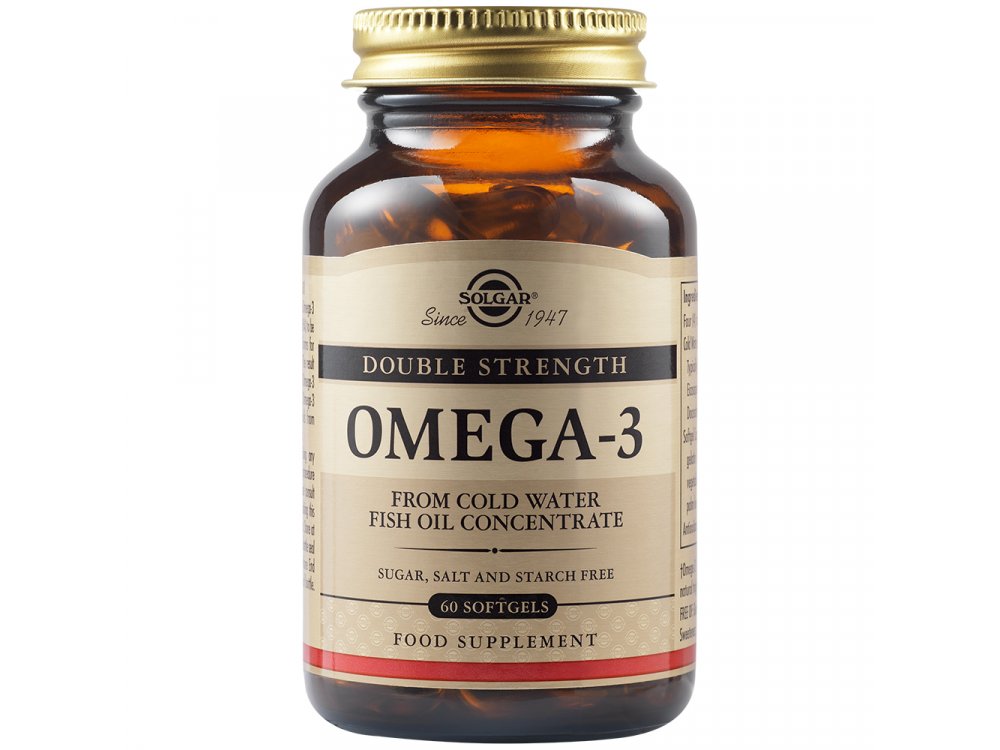 Solgar Omega-3 Double Strenght 60softgels