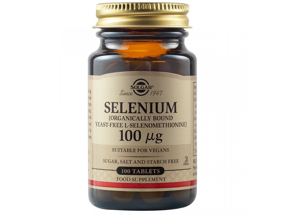 Solgar Selenium 100mg 100tabs