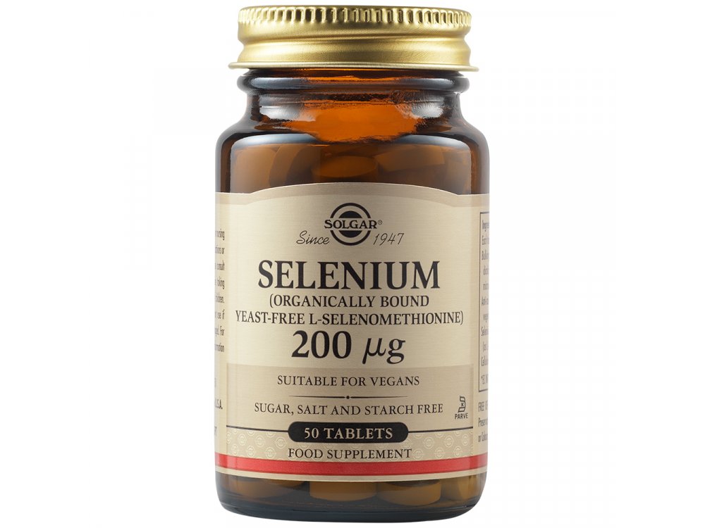 Solgar Selenium 200mg 50tabs