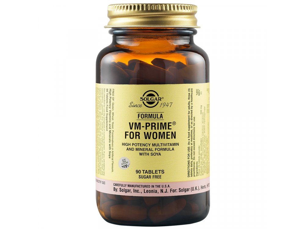 Solgar Formula VM Prime For Woman 90tabs