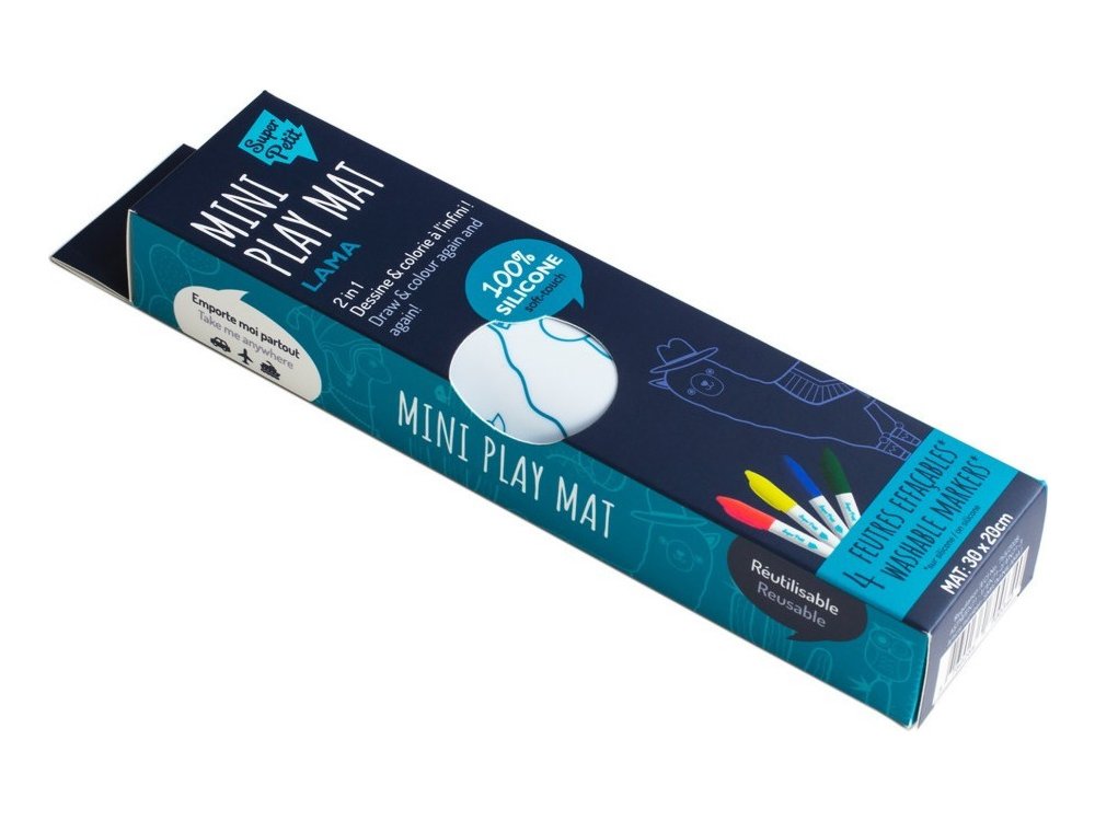 Super Petit Mini Σουπλά ζωγραφικής από σιλικόνη / Σετ "Lama"