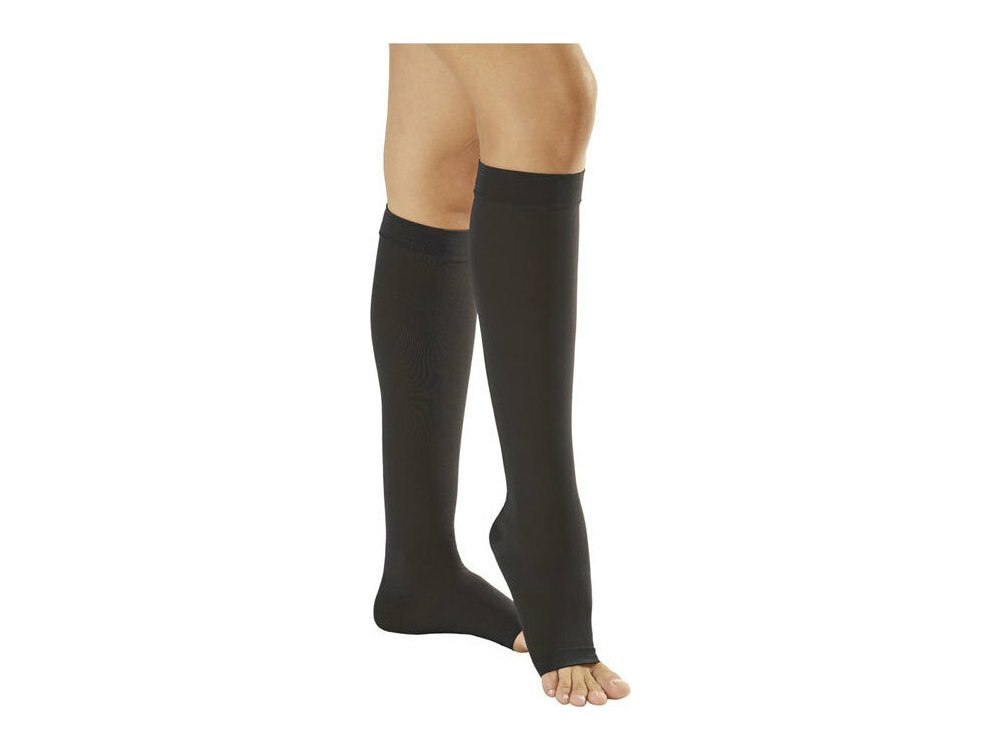 Anatomic Help 2313 Κάλτσα Κάτω Γόνατος (Ανοιχτά Δάχτυλα) CLASS I Χρώμα Μαύρο Μέγεθος L