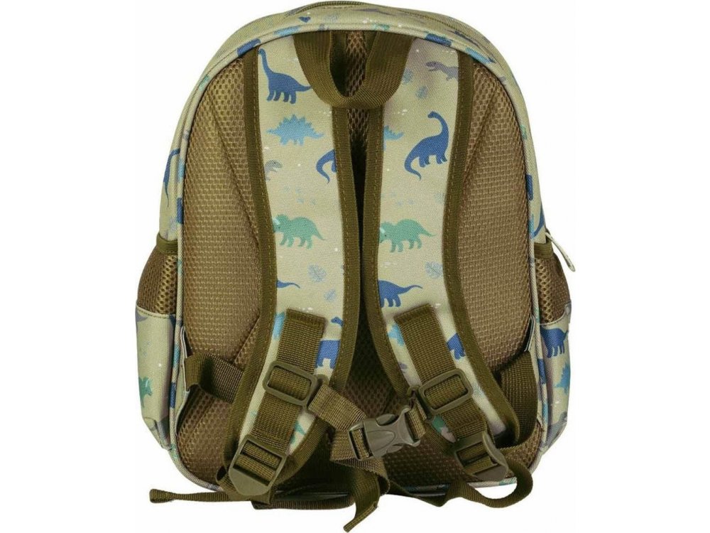 A Little Lovely Backpack Σακίδιο-Τσάντα Πλάτης με Ισοθερμική Θήκη, Dinosaurs, 27x32εκ.