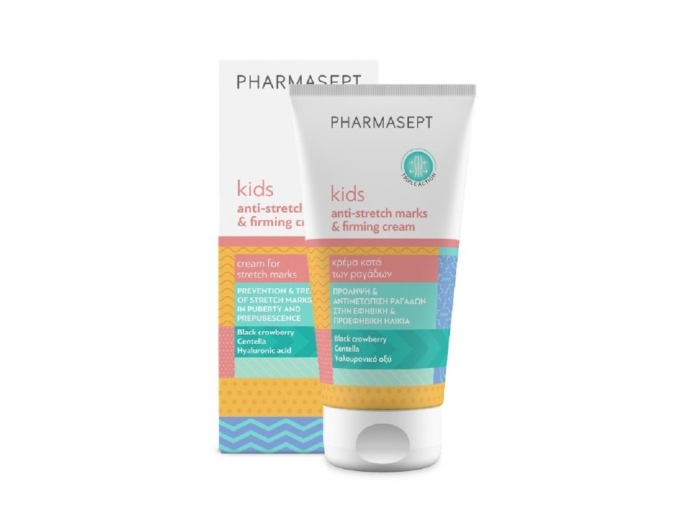 Pharmasept Kids Anti-Stretch Marks & Firming Cream, Κρέμα κατά των Ραγάδων για Παιδιά, 150ml