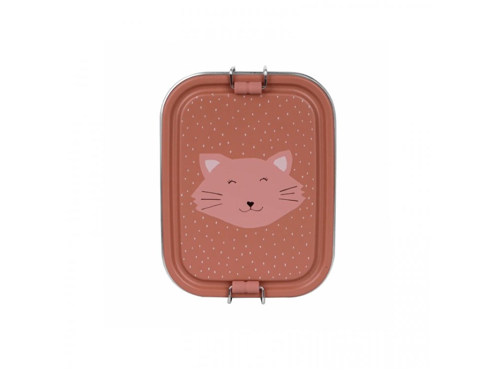 Trixie Lunch Box Small, Mrs Cat, Ανοξείδωτο Φαγητοδοχείο, 1τμχ