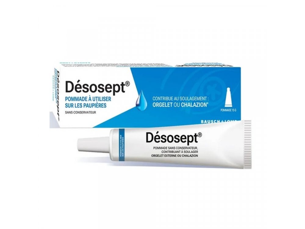 Bausch & Lomb Desosept Οφθαλμική Αλοιφή 15g
