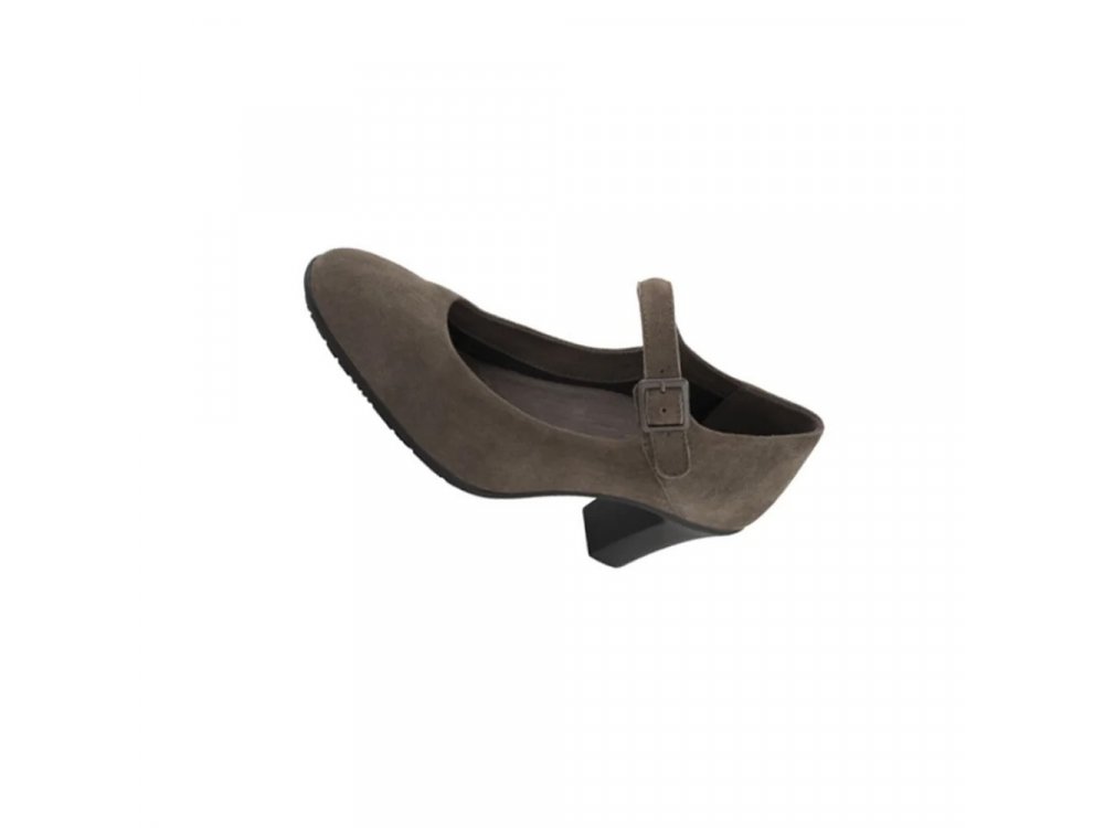 Scholl Judit Γυναικεία Ανατομική Γόβα Καφέ, No38