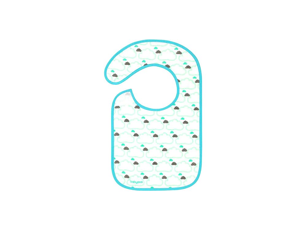 BabyOno Σαλιάρα Βαμβακερή, Αδιάβροχη 6m+, Ανακαλύπτω τις γεύσεις!