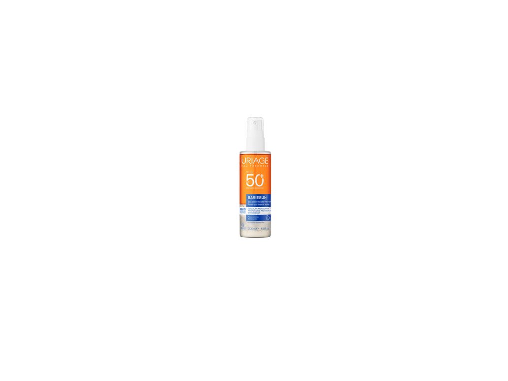 Uriage Bariesun Fresh Sun Thermal Water Διφασικό Αντηλιακό Spray Προσώπου Σώματος & Μαλλιών Πολύ Υψηλής Προστασίας Ελαφριάς Υφής SPF50+ 200ml