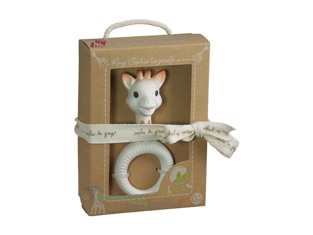 Sophie La Girafe so Pure Ring Teether, Κρίκος Οδοντοφυΐας, 1τμχ