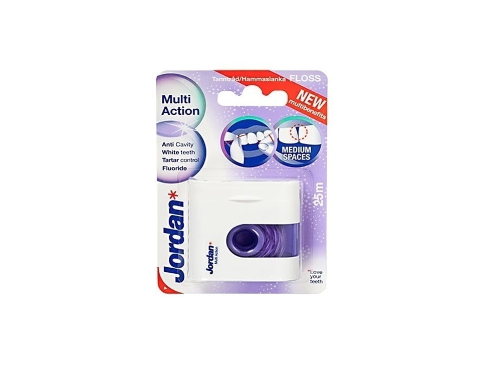 Jordan Multi Action Floss, Οδοντικό Νήμα, 25m