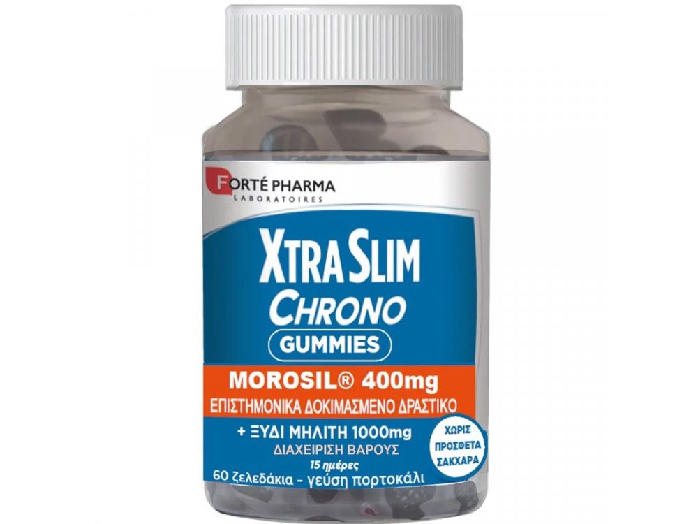 Forte Pharma XtraSlim Chrono Gummies 60 Ζελεδάκια