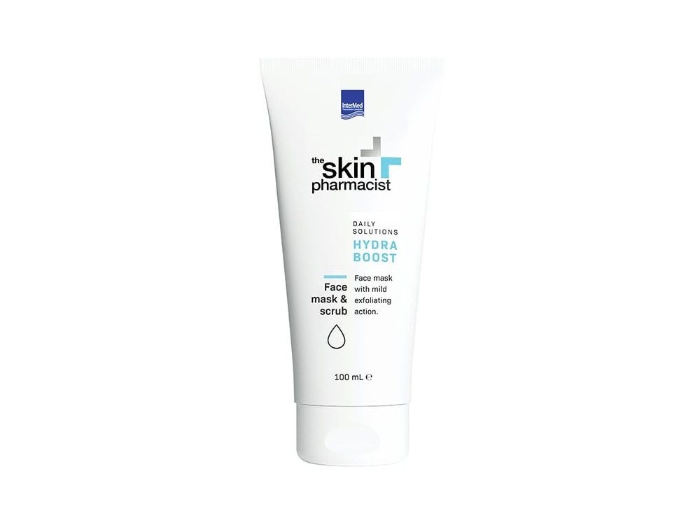 The Skin Pharmacist Hydra Boost Face Mask & Scrub Μάσκα Προσώπου με Ήπια Απολεπιστική Δράση, 100ml