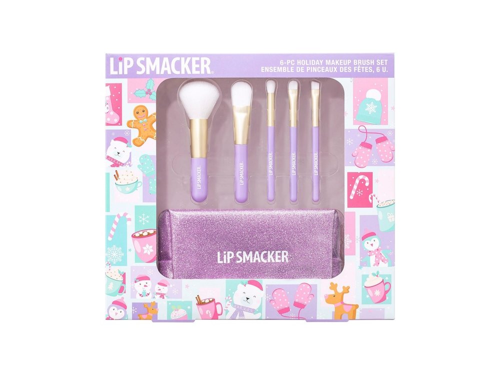 LipSmacker Makeup Brush Set - Σετ Παιδικά Πινέλα Μακιγιάζ 6τμχ