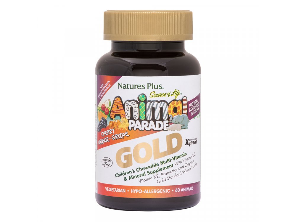 Nature's Plus Animal Parade Gold Assorted 60tabs