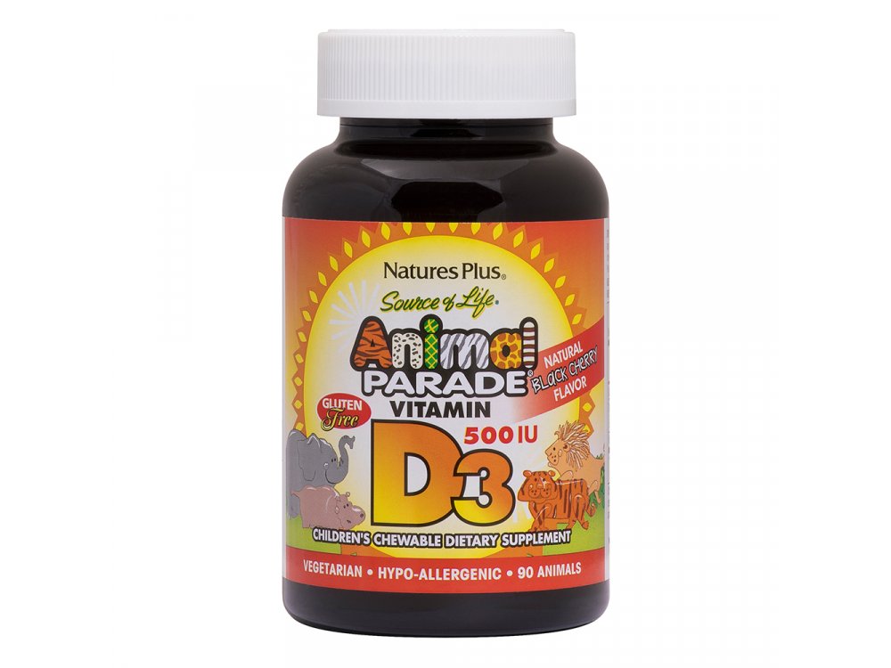 Nature's Plus Animal Parade Vitamin D3 90tabs