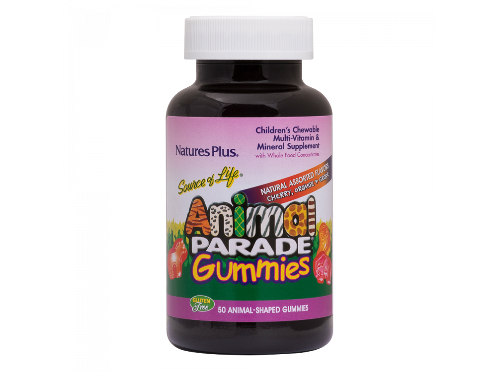 Nature's Plus Animal Parade Gummies Assorted 50gummies