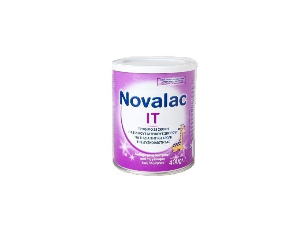 Novalac IT Γάλα Βρεφικής Ηλικίας 0-36m για την αντιμετώπιση της Δυσκοιλιότητας, 400gr