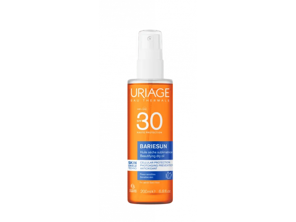 Uriage Bariesun Dry Oil SPF30 Αντηλιακό Ξηρό Λάδι 200ml