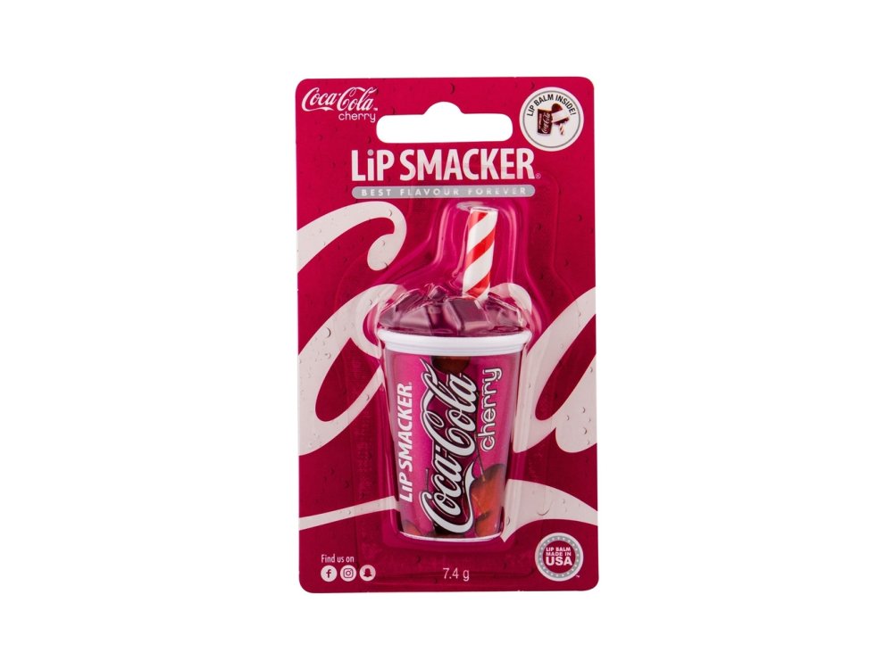 LipSmacker Lippy Balm Coca-Cola Cherry Cup, Βάλσαμο για τα χείλη 7,4gr