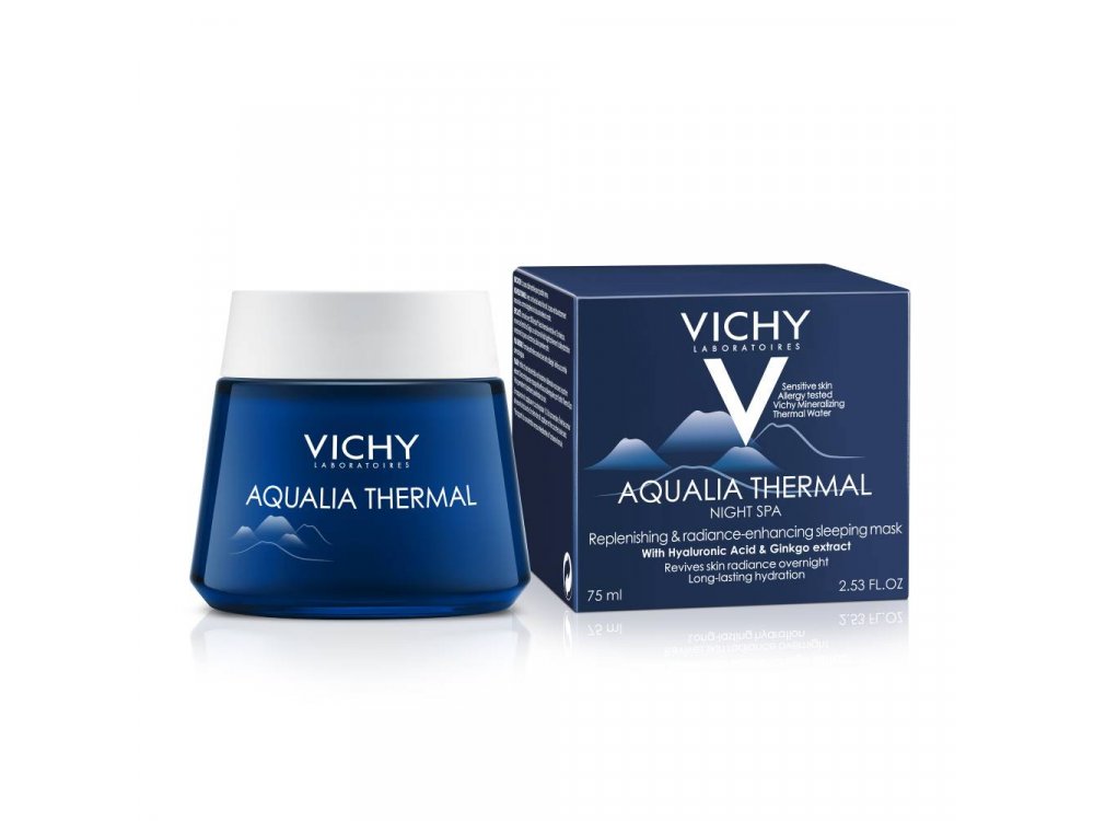 Vichy Aqualia Spa Night Care & Masque 75ml