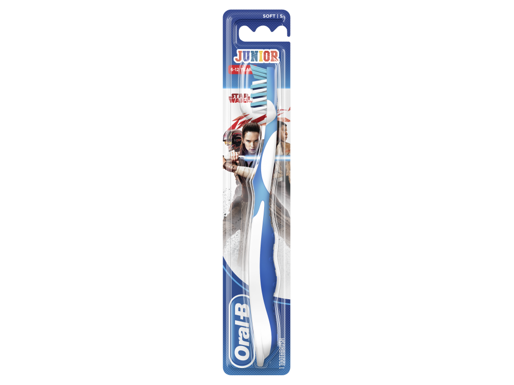 Oral-B Οδοντόβουρτσα Junior 6-12 Ετών Star Wars Soft, 1τμχ