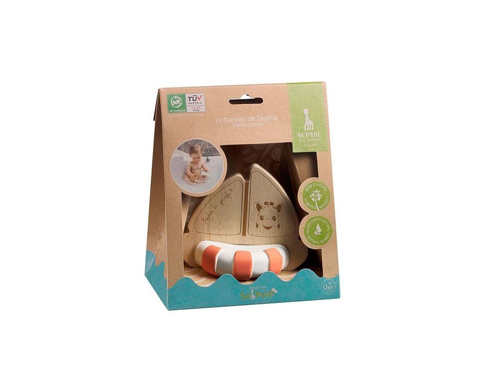Sophie La Girafe, Σόφι η Καμηλοπάρδαλη Οικολογική Βαρκούλα Μπάνιου-Μασητικό, 1τμχ