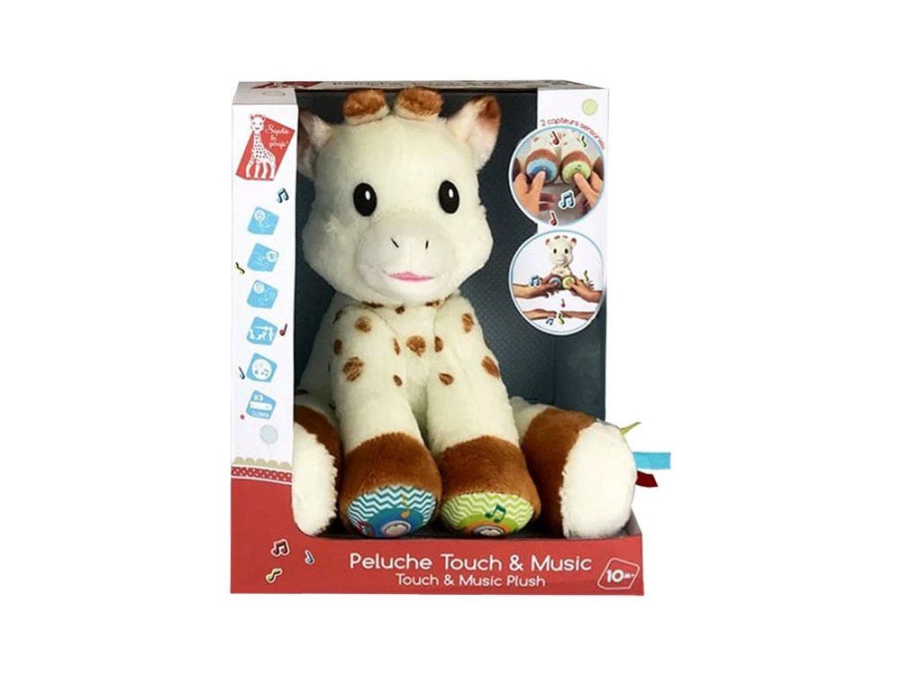 Sophie La Girafe, Λούτρινο Παιχνίδι που Μεταφέρει την Μουσική με ένα Άγγιγμα, 1τμχ