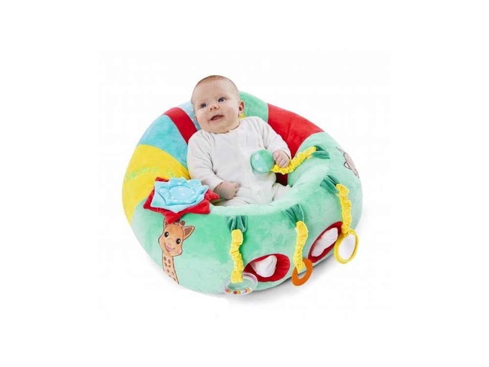 Sophie La Girafe Seat & Play, Αναπαυτικό Μαξιλάρι Παιχνιδιού, 1τμχ